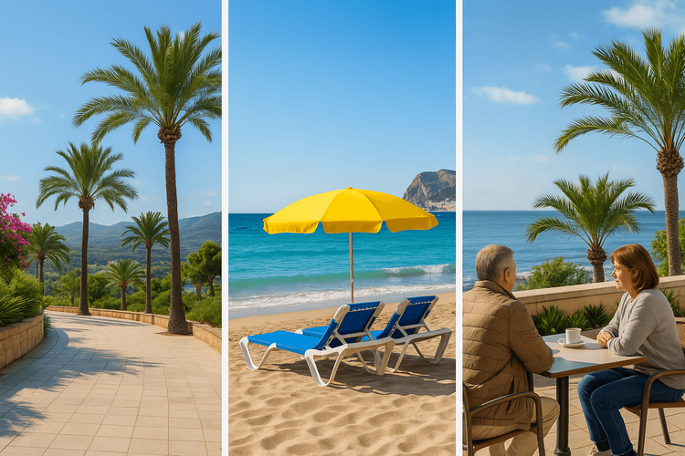 Costa Blanca v každém ročním období